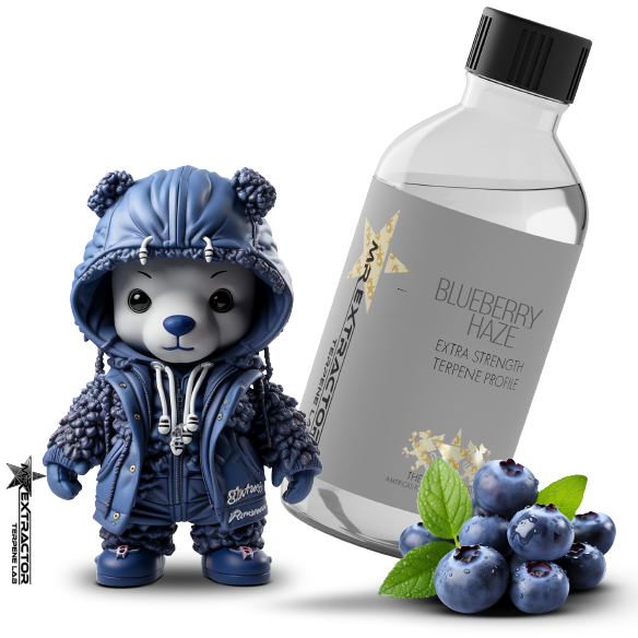 2023's Most Loved Blueberry Kush Terpenes by Mr Extractor. Elevate your senses with these premium terpenes.